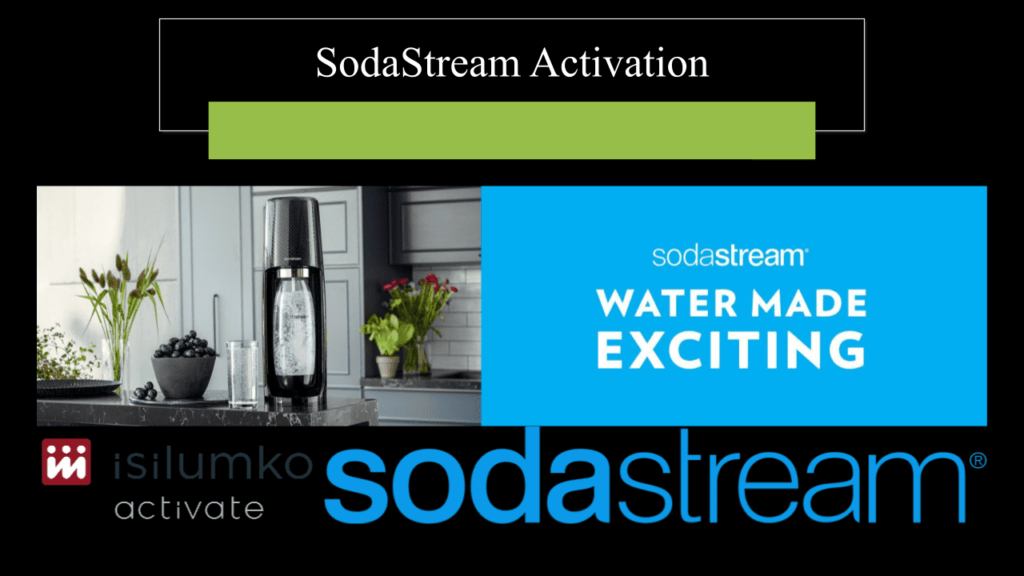Isilumko-Activate Isilumko Activate makes Sodastream's activation water exciting with their marketing expertise.