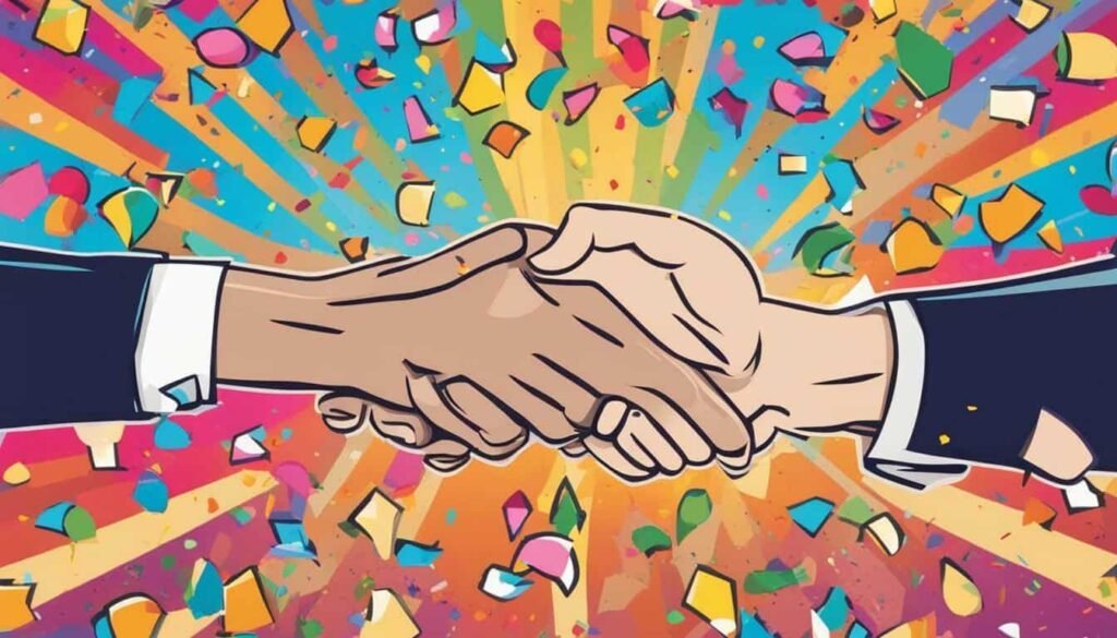 Collaboration between event organizer and promoter company Collaboration between event organizer and promoter company