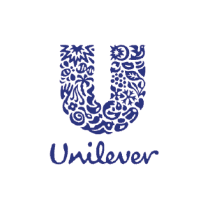 Isilumko-Activate Unilever logo in blue and white.