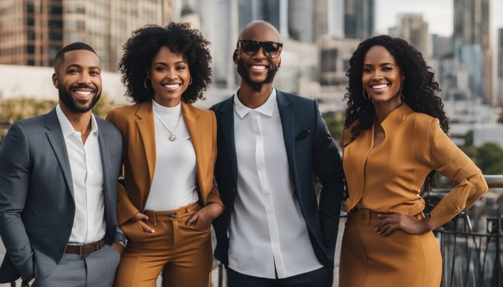 Isilumko-Activate A group of people posing for a photo, possibly brand ambassadors.