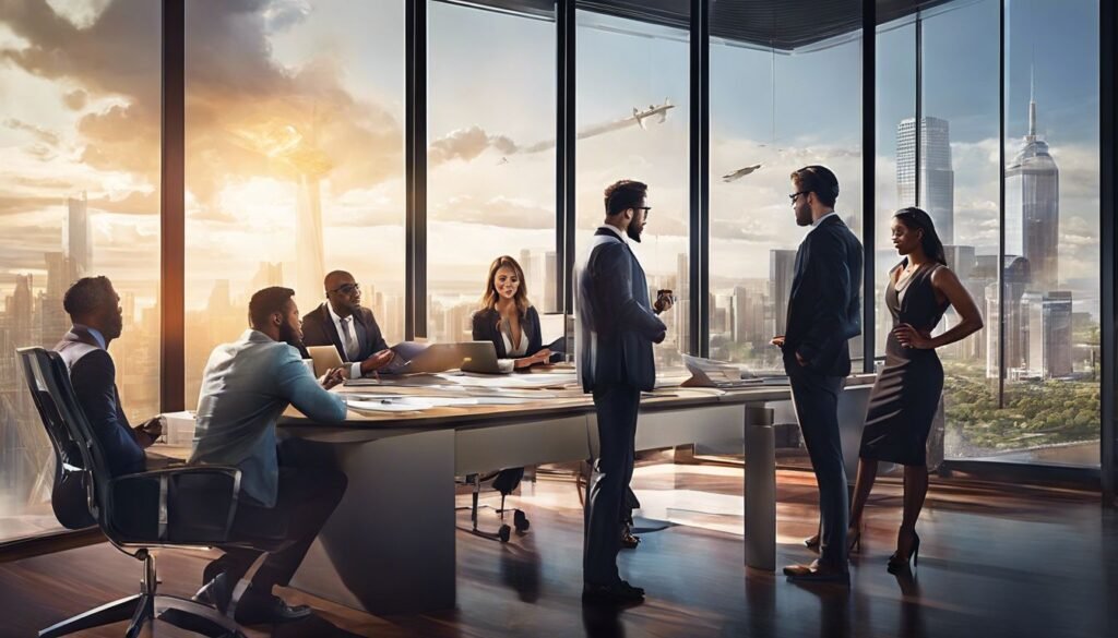 Isilumko-Activate A group of business people in a meeting room.
