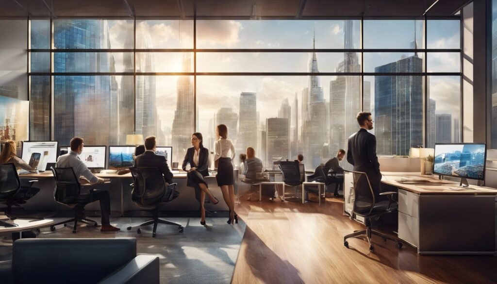 Isilumko-Activate A group of people in an office.