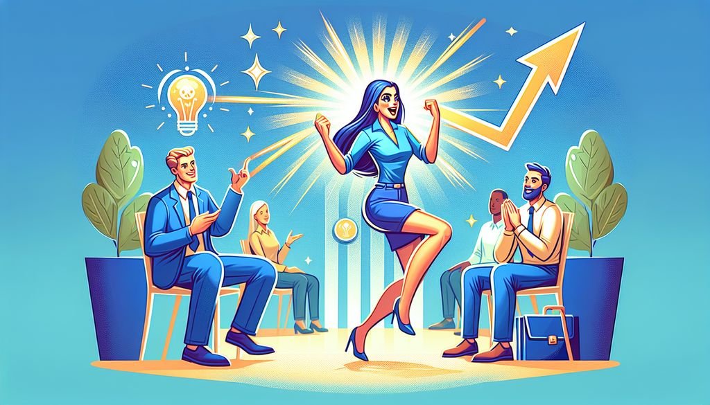 Isilumko-Activate A woman in a blue dress dancing in front of a group of people.