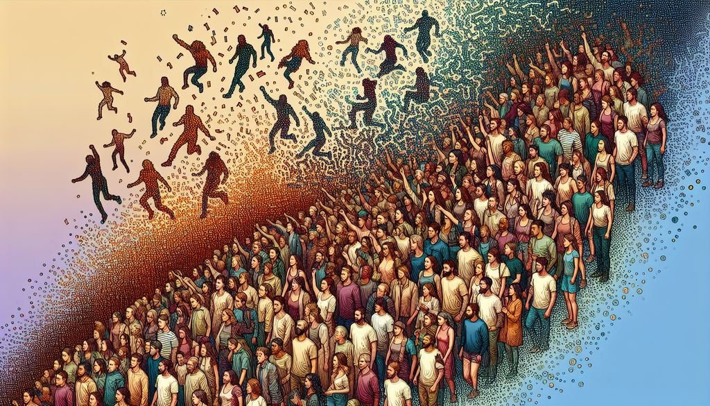 Isilumko-Activate A group of people in a crowd.