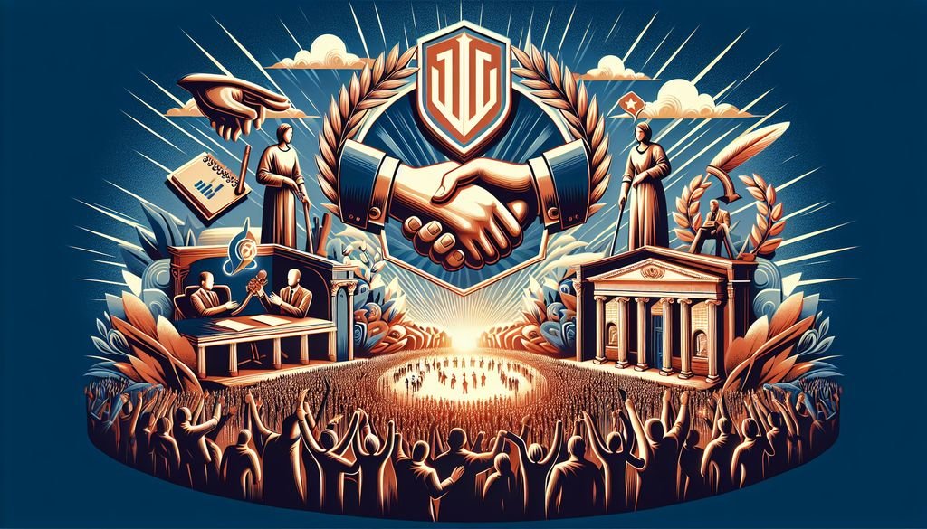 Isilumko-Activate A t - shirt with an image of a man shaking hands with a group of people.