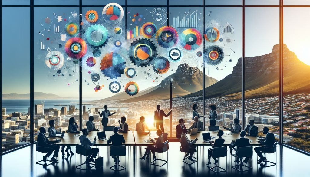 Isilumko-Activate A group of people sitting around a table in a conference room.